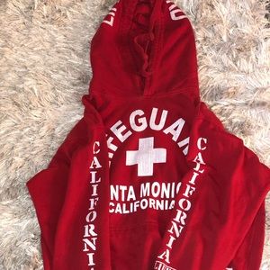 Santa Monica lifeguard sweater